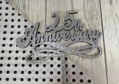 Anniversary Cake toppers