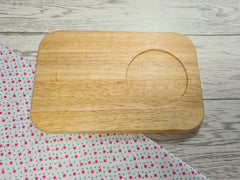 Personalised Engraved tea and cake board Any Name