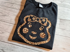 Custom Blush BLACK  t-shirt Pudsey children in need choice of colour for detail