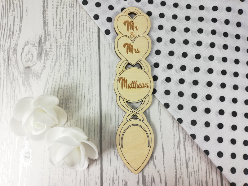 Personalised Engraved Wedding Welsh love spoon Choice of size