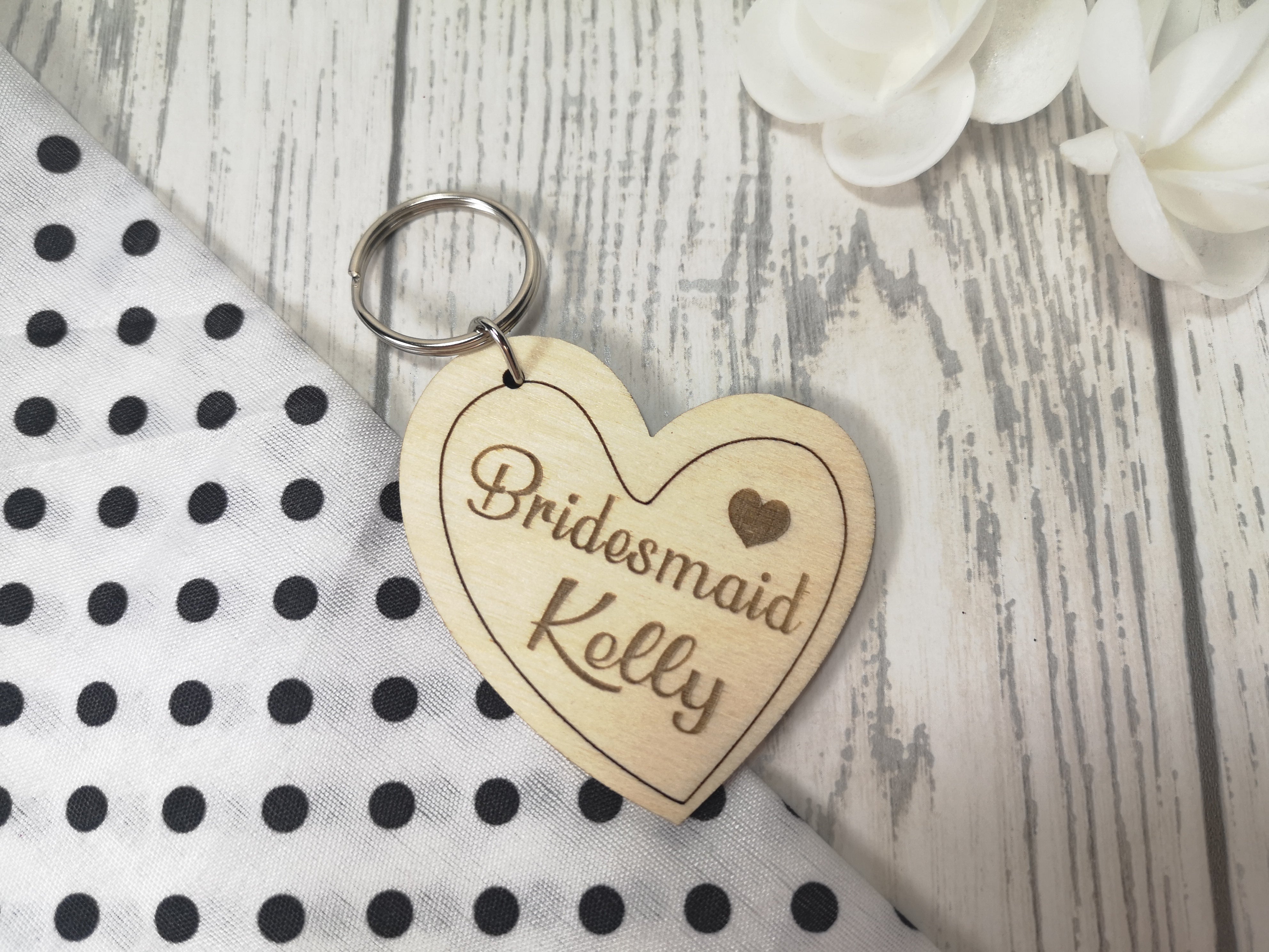 Bridesmaid keyring deals