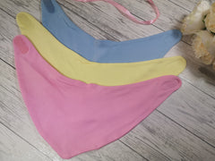 Personalised Baby Heart Name Bandana Bibs