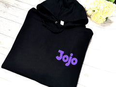 Personalised Kids LEAVERS hoodie with Name and year detail for Boys and girls